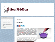 Tablet Screenshot of etica-medica.info